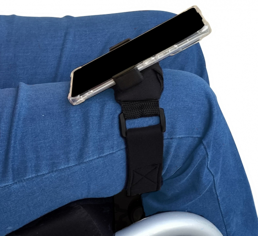 Rollstuhl Handyhalter Smartphonehalter mit individuellen  Einstellmöglichkeiten