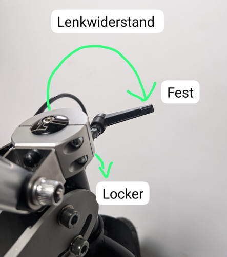 Rollstuhl Vorsatzrad V3Plus - Vosara