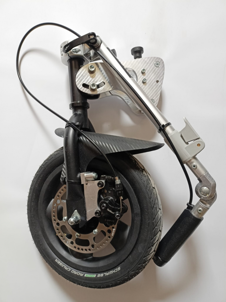 Vorsatzrad V3Plus / Wheelchair front wheel steerable